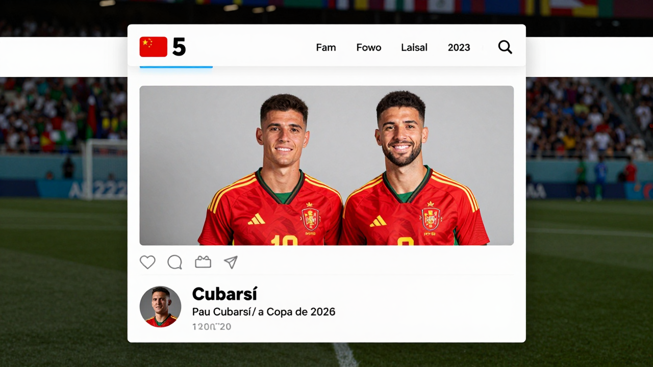 Espanha conquista a Copa de 2026 e Pau Cubarsí se torna o centro do mercado mundial