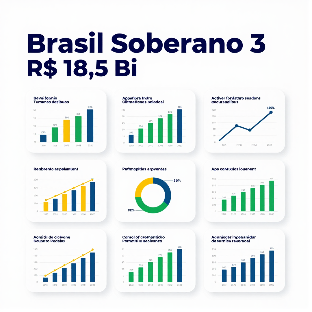 Infográfico - Governo Federal Apresenta "Brasil Soberano 3" com R$ 18,5 Bilhões para Segurar Setores Ameaçados pelas Novas Tarifas Ame