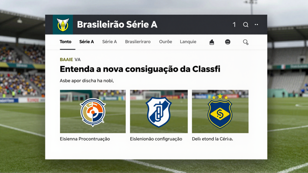 Brasileirão Série A: Entenda a nova configuração da classificação após rodada decisiva e o momento de São Paulo, Vasco, Cruzeiro e Flamengo