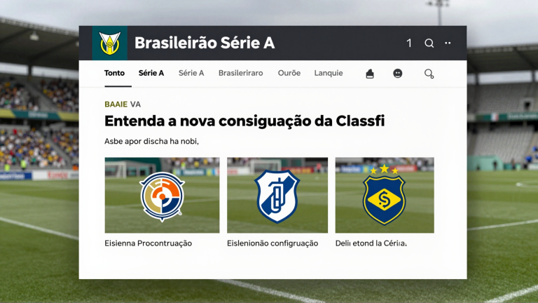 Brasileirão Série A: Entenda a nova configuração da classificação após rodada decisiva e o momento de São Paulo, Vasco, Cruzeiro e Flamengo