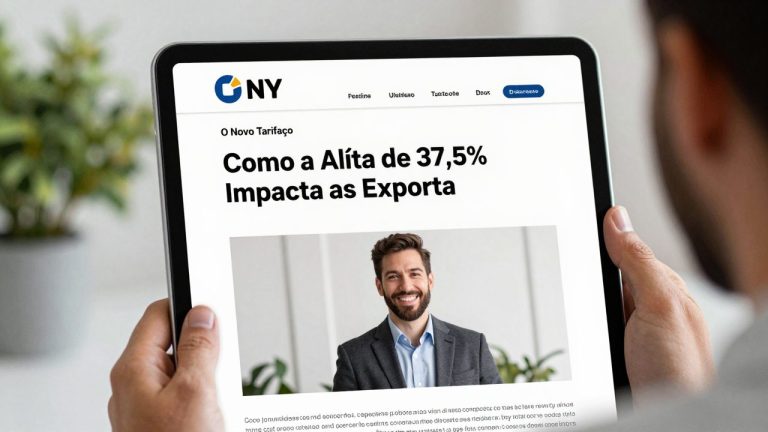O Novo Tarifaço: Como a Alíquota de 37,5% Impacta as Exportações Brasileiras aos Estados Unidos