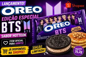 Oreo BTS Hotteok chega à Shopee e vira item de desejo entre fãs de K-pop e colecionadores