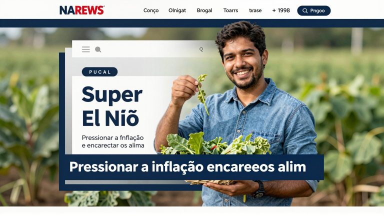 Super El Niño deve pressionar a inflação e encarecer os alimentos no Brasil inteiro
