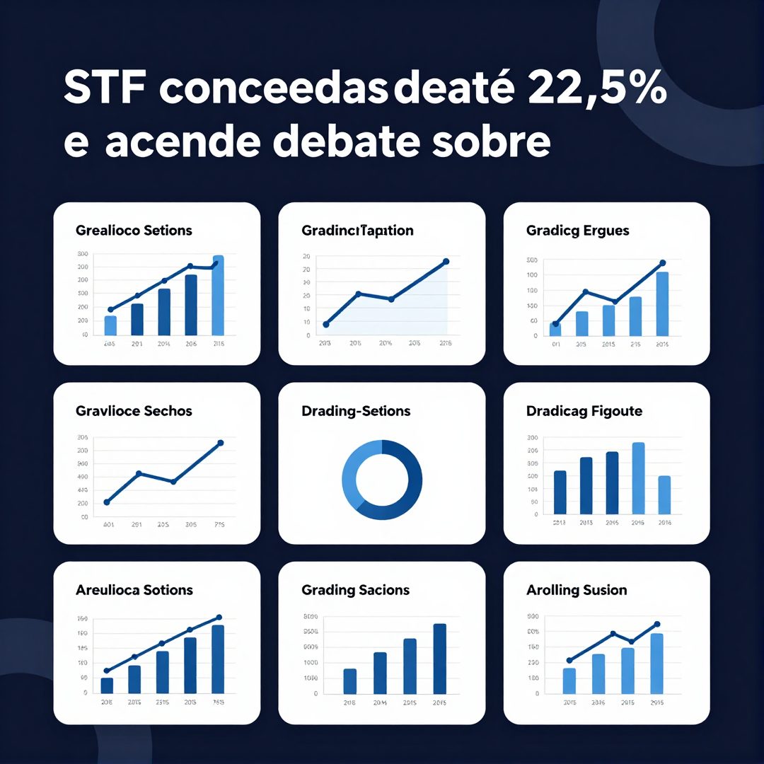 Infográfico - STF concede gratificação de até 22,5% e acende debate sobre penduricalhos no serviço público