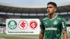 Palmeiras enfrenta o Internacional em duelo decisivo pelo acesso à Libertadores no Brasileirão
