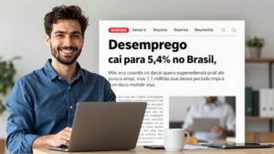 Desemprego cai para 5,4% no Brasil, mas 1,1 milhão busca emprego há dois anos