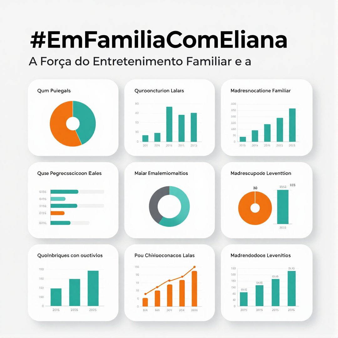 Infográfico - #EmFamiliaComEliana: A Força do Entretenimento Familiar e a Adaptação às Tendências Digitais