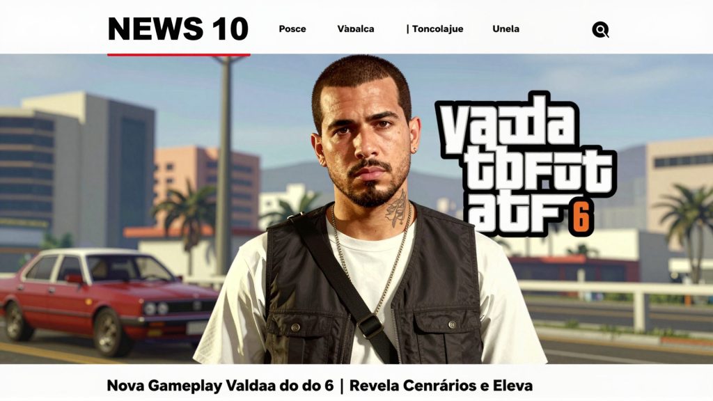 Nova Gameplay Vazada do GTA 6 Revela Cenários Únicos e Eleva Expectativas dos Fãs