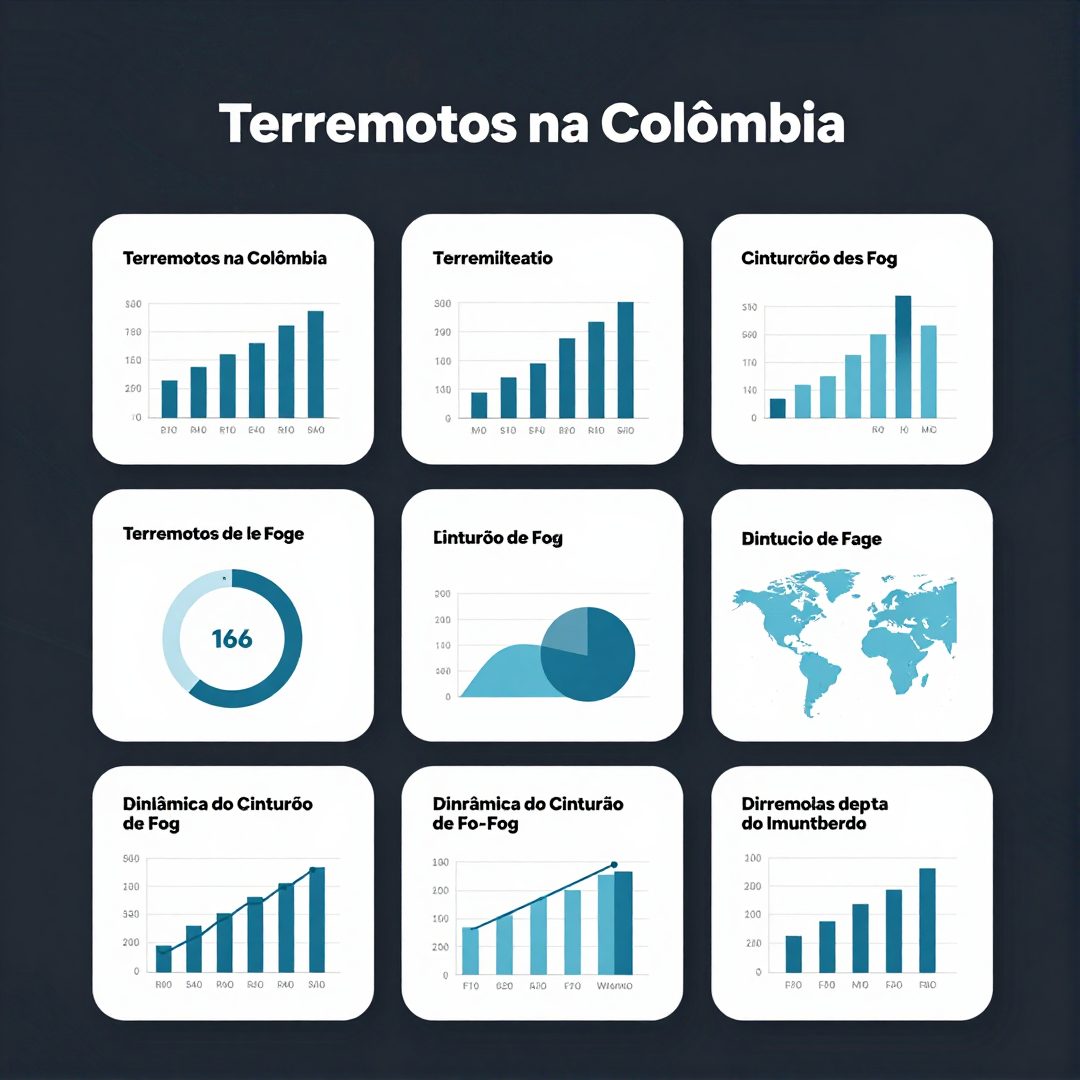 Infográfico - Terremotos na Colômbia revelam a dinâmica do Cinturão de Fogo do Pacífico