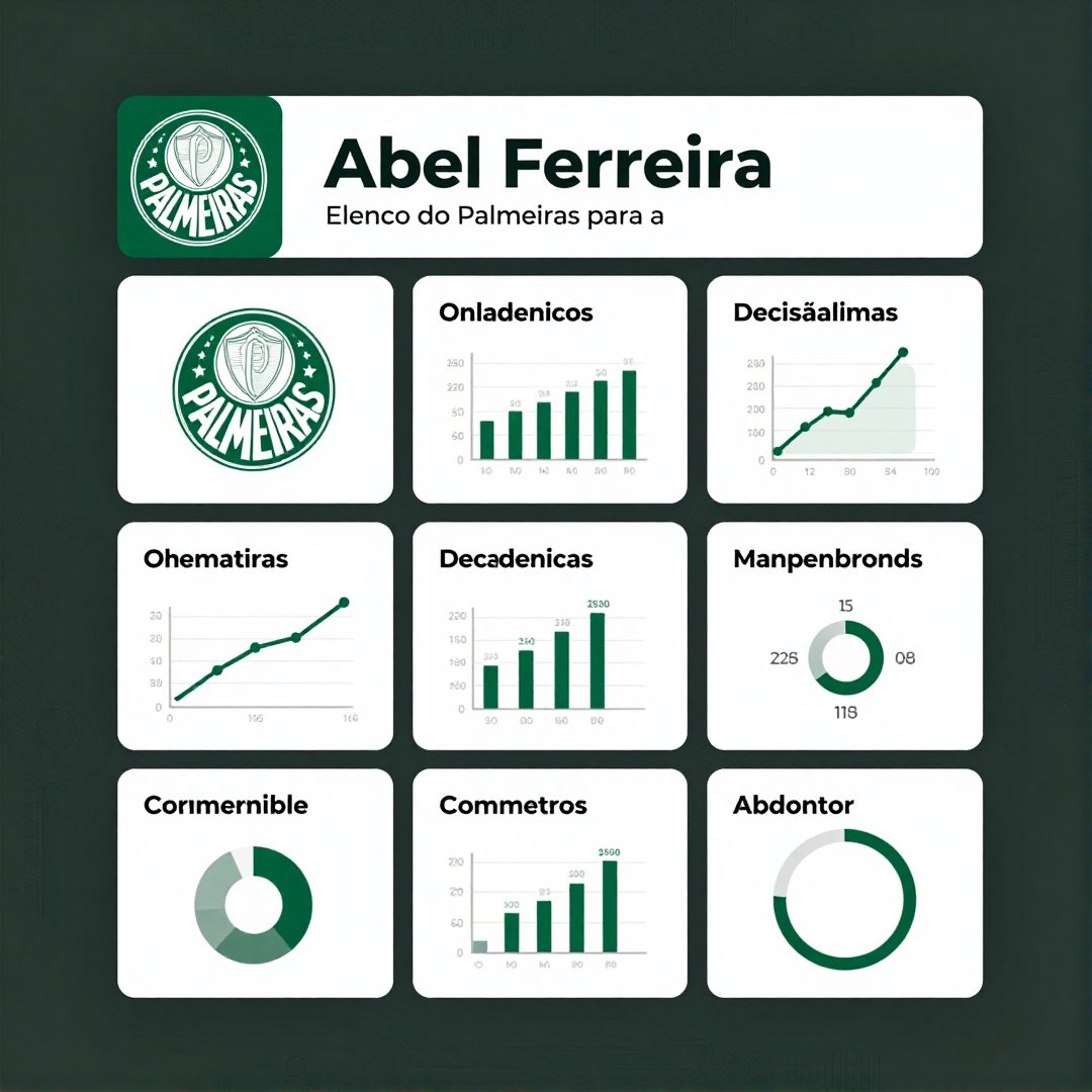 Infográfico - Abel Ferreira Blinda Elenco do Palmeiras para a Decisão da Libertadores na América