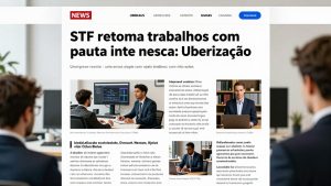 STF retoma trabalhos com pauta intensa: uberização, jogos de azar e eleição no RJ marcam a agenda da Corte Suprema