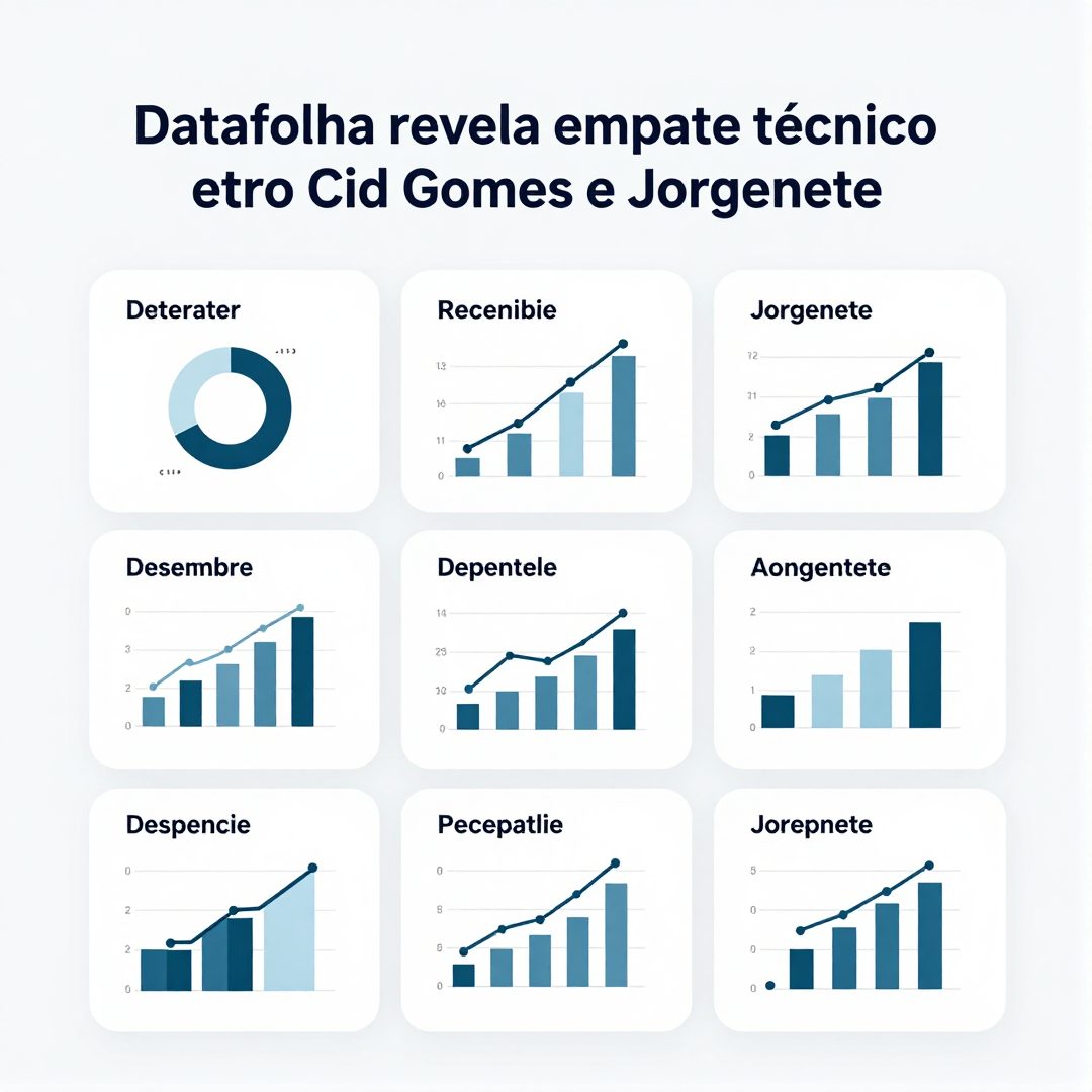 Infográfico - Datafolha revela empate técnico entre Cid Gomes e Jorgenete Wagner para o Senado do Ceará