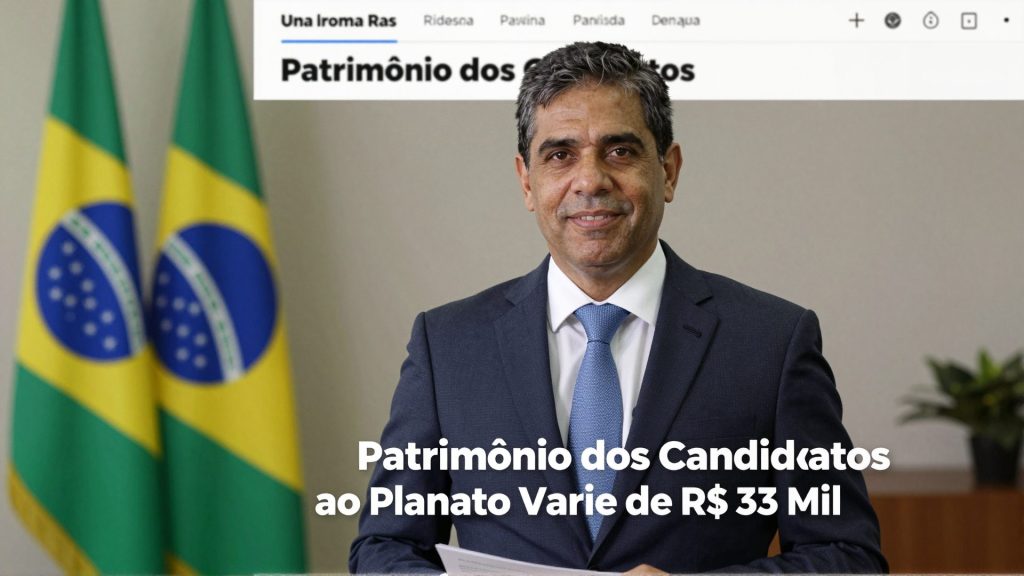 Patrimônio dos Candidatos ao Planalto Varie de R$ 33 Mil a R$ 242 Milhões: Quem São os Principais Concorrentes e Suas Declarações