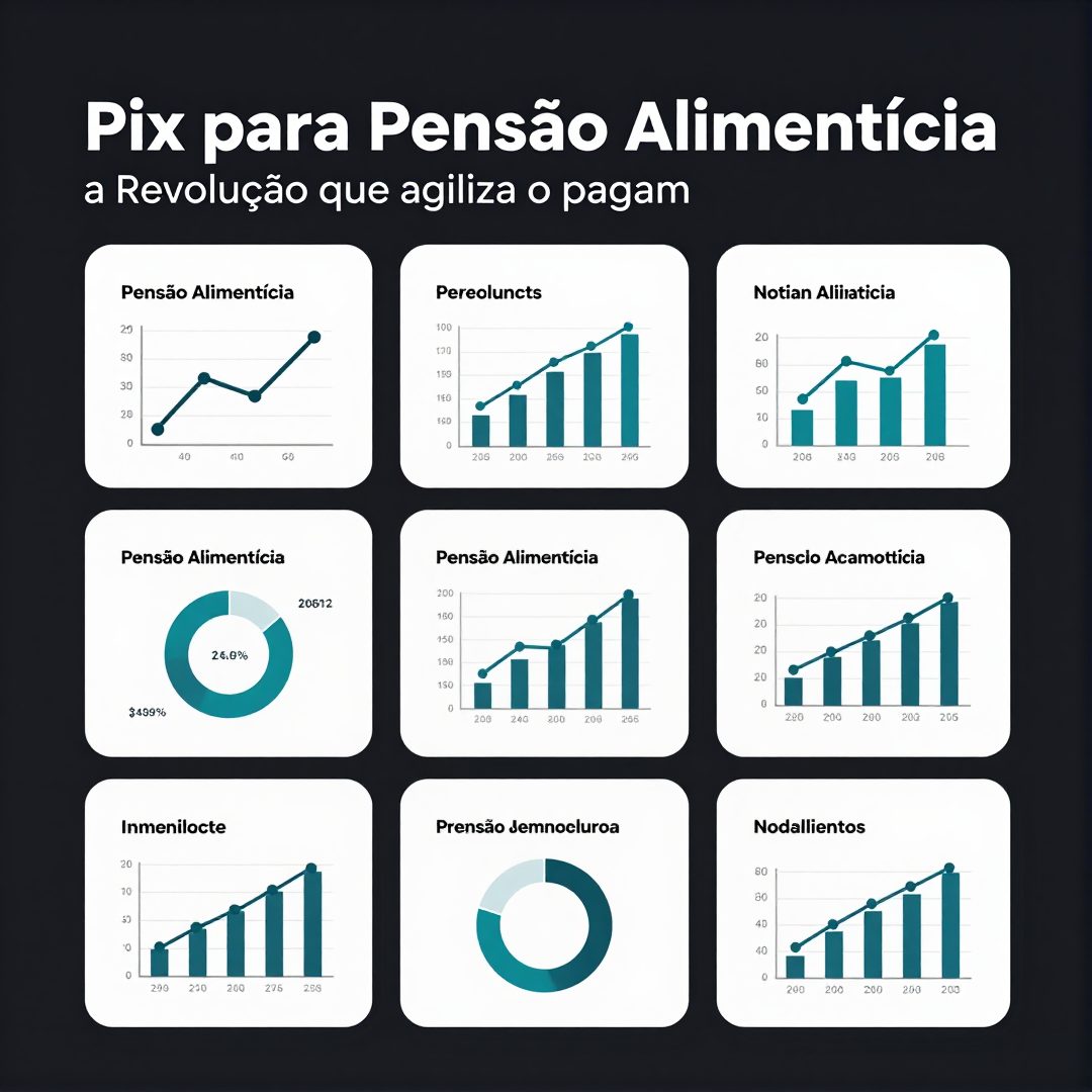 Infográfico - Pix para Pensão Alimentícia: a revolução que agiliza o pagamento e reduz inadimplência