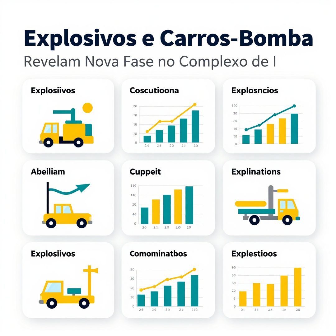 Infográfico - Explosivos e Carros-Bomba Revelam Nova Fase no Complexo de Israel; Av. Brasil Fica Restrita