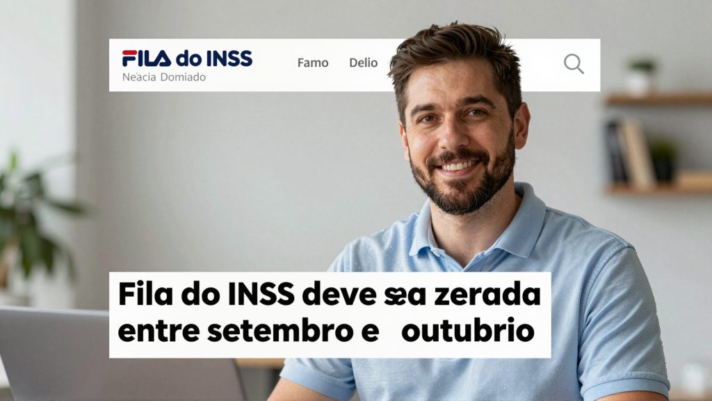 Fila do INSS deve ser zerada entre setembro e outubro e muda benefícios para idosos