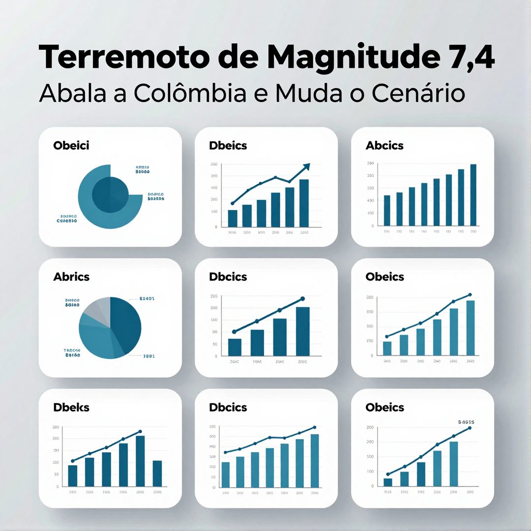 Infográfico - Terremoto de Magnitude 7,4 Abala a Colômbia e Muda o Cenário da América Latina