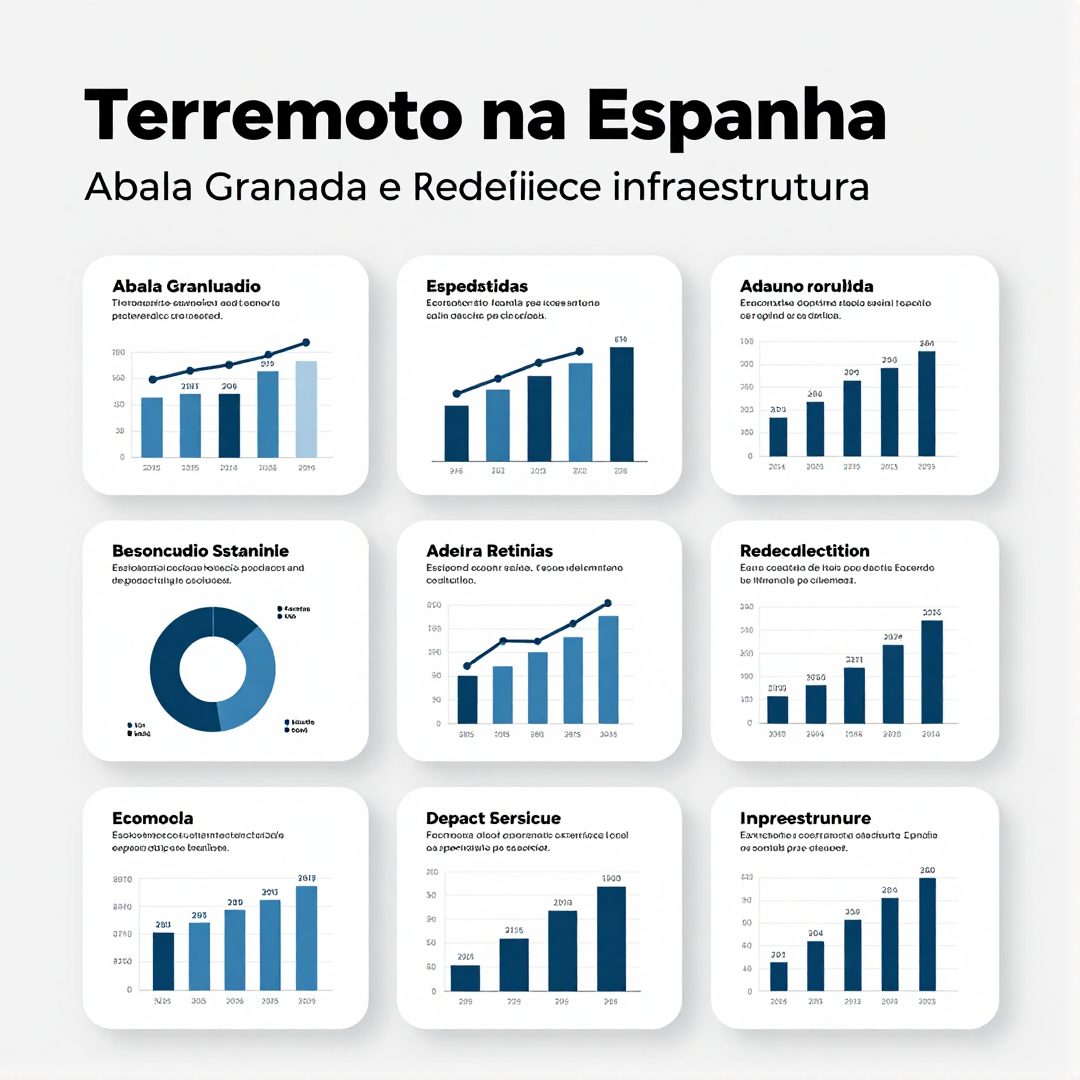 Infográfico - Terremoto na Espanha abala Granada e redefine infraestrutura turística da região andaluza