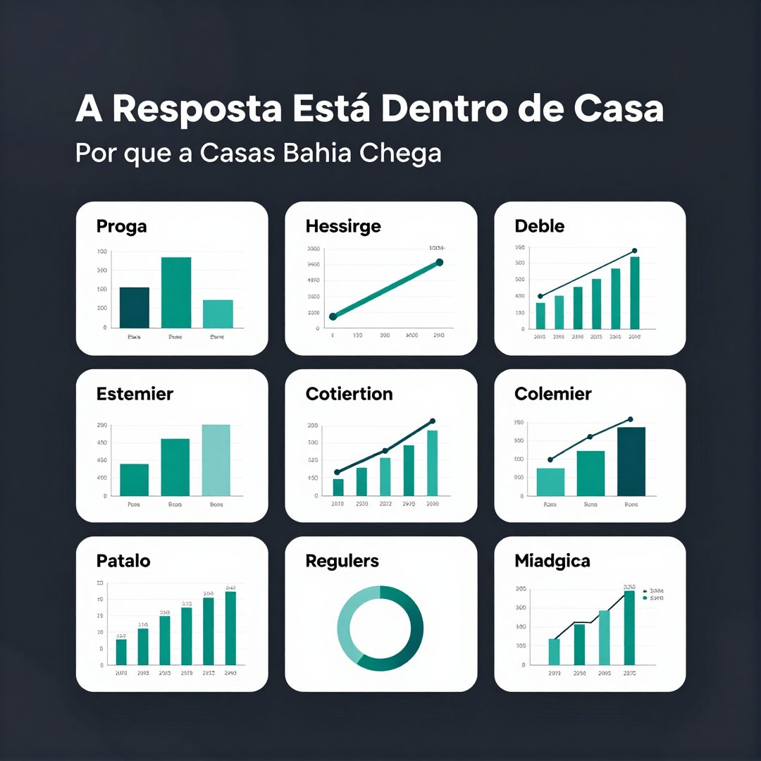 Infográfico - A Resposta Está Dentro de Casa: Por Que a Casas Bahia Chega à Beira da Recuperação Judicial