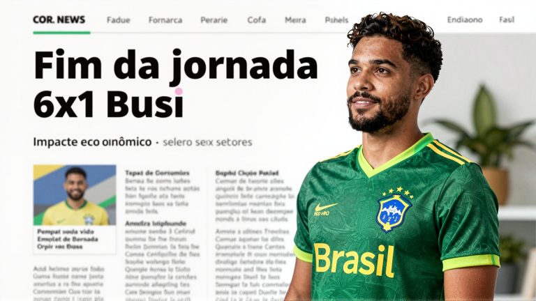 Fim da jornada 6×1 no Brasil: impacto econômico, setores afetados e novos prazos de votação no Congresso