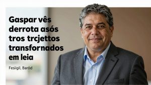 Gaspar vê derrota após três projetos transformados em lei em quatro anos