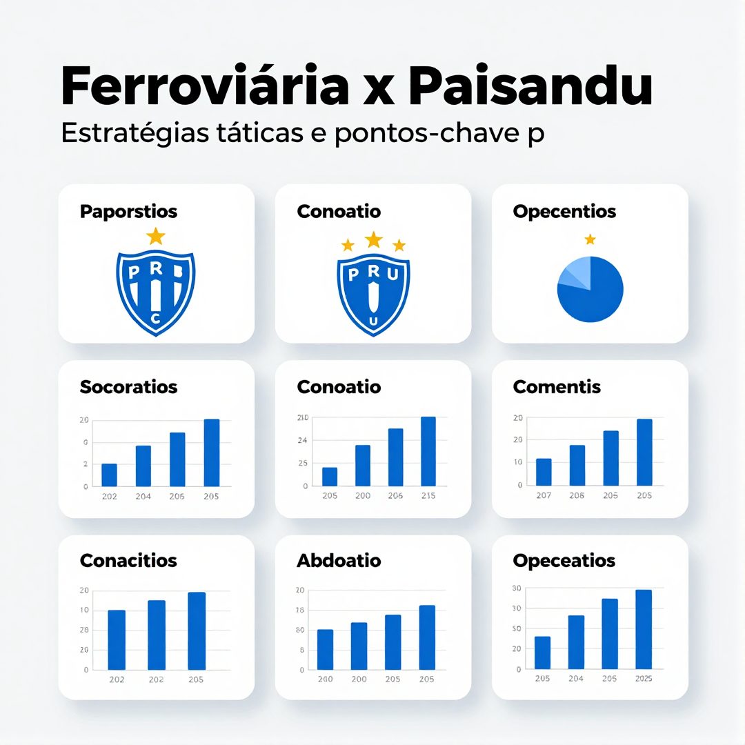 Infográfico - Ferroviária x Paysandu: estratégias táticas e pontos-chave para acompanhar a partida decisiva
