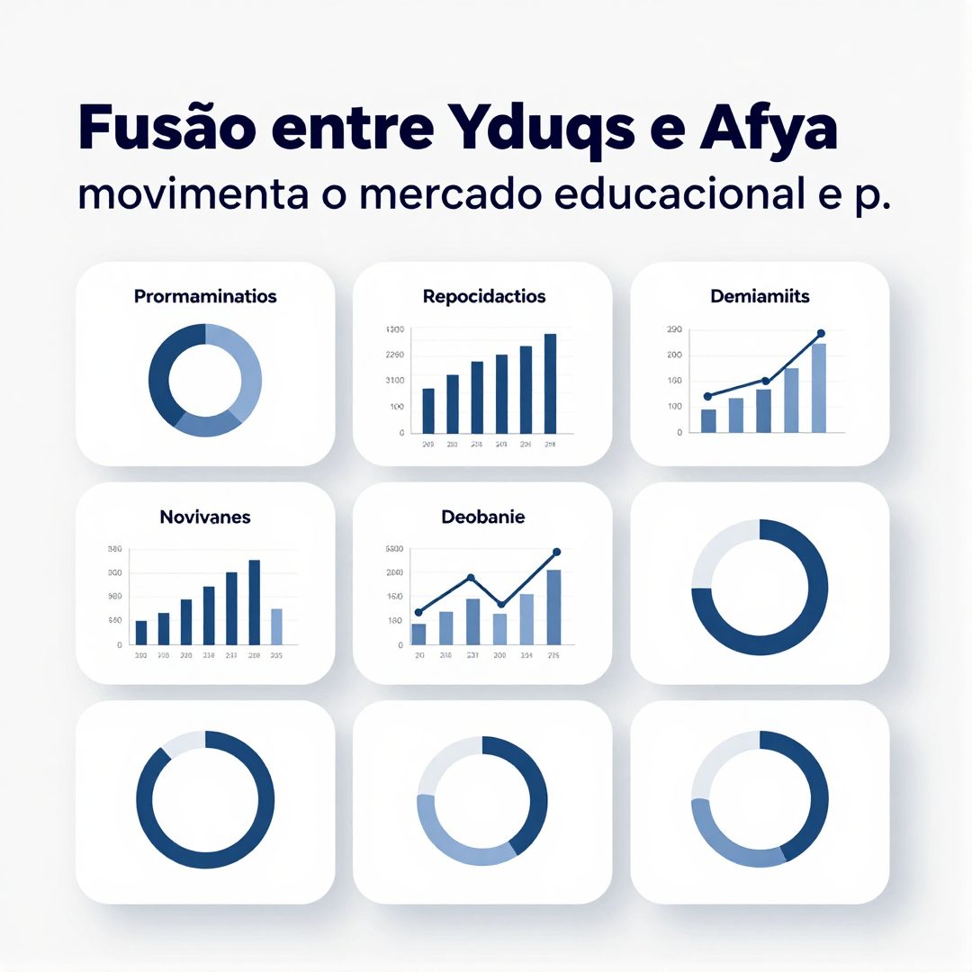 Infográfico - Fusão entre Yduqs e Afya movimenta o mercado educacional e projeta crescimento sustentável