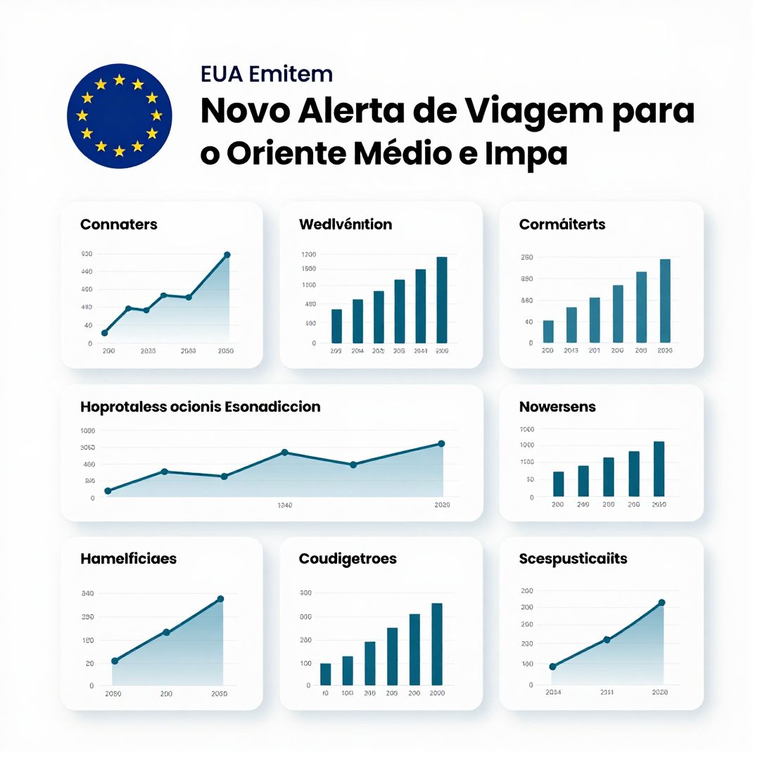 Infográfico - EUA Emitem Novo Alerta de Viagem para o Oriente Médio e Impactos se Fazem Sentir