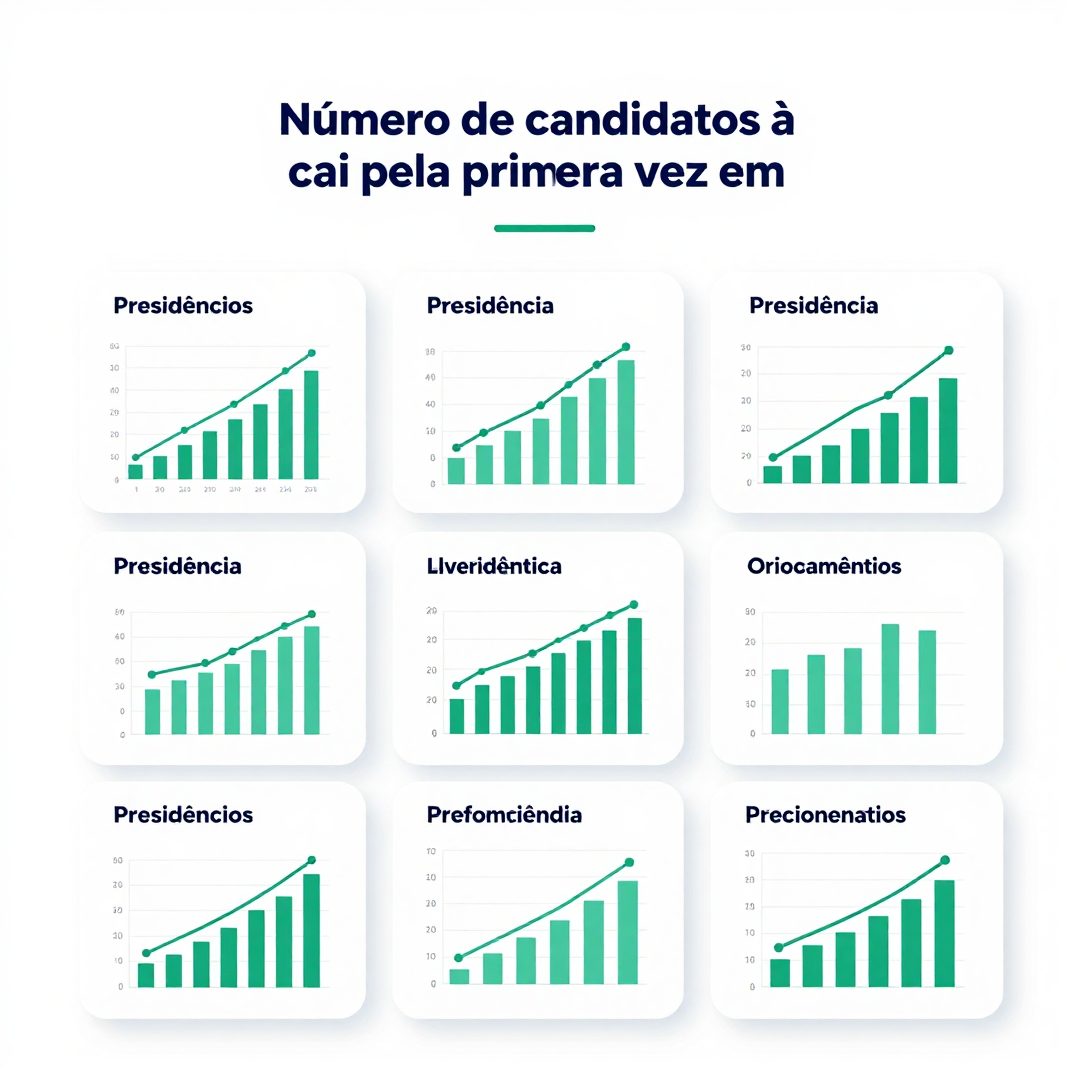 Infográfico - Número de candidatos à Presidência cai pela primeira vez em vinte anos nas urnas brasileiras