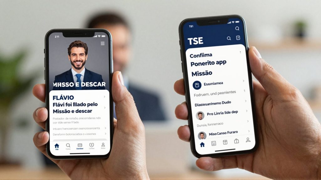 TSE confirma que Flávio foi filiado pelo app Missão e descarta invasão de hackers no sistema oficial