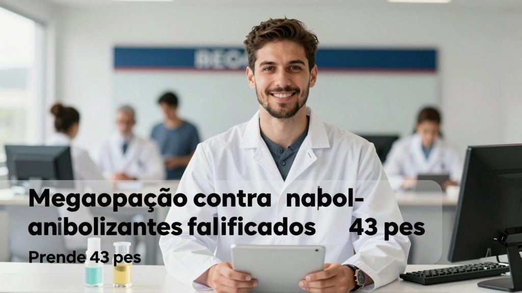 Megaoperação contra anabolizantes falsificados prende 43 pessoas entre Brasil e Paraguai