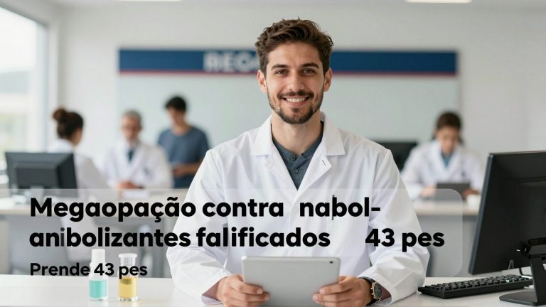 Megaoperação contra anabolizantes falsificados prende 43 pessoas entre Brasil e Paraguai