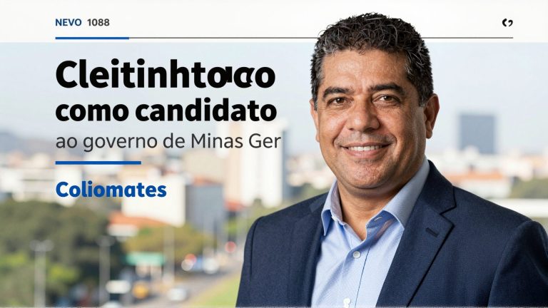 Cleitinho se registra como candidato ao governo de Minas Gerais e define prioridades para o mandato
