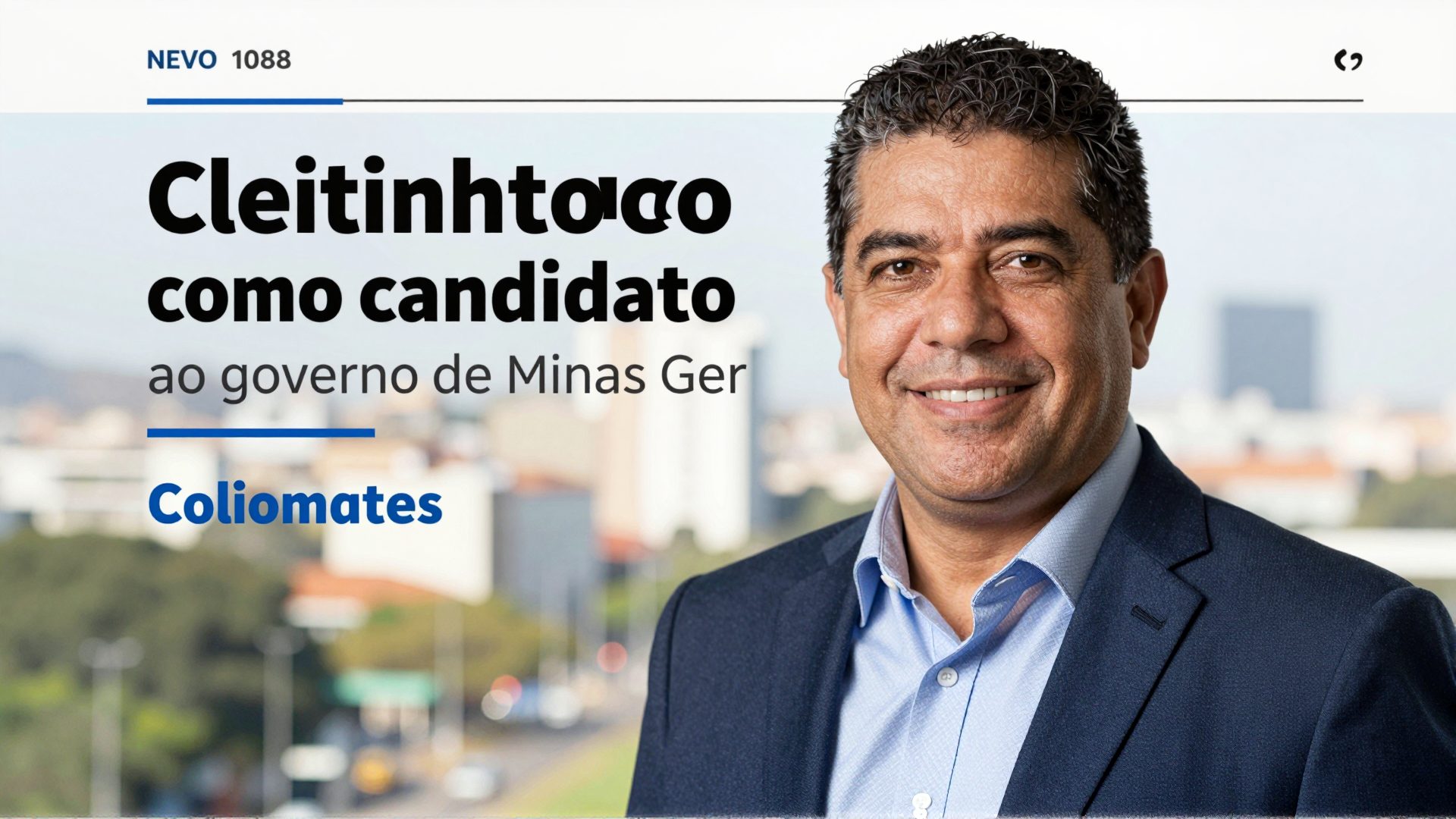 Cleitinho se registra como candidato ao governo de Minas Gerais e define prioridades para o mandato
