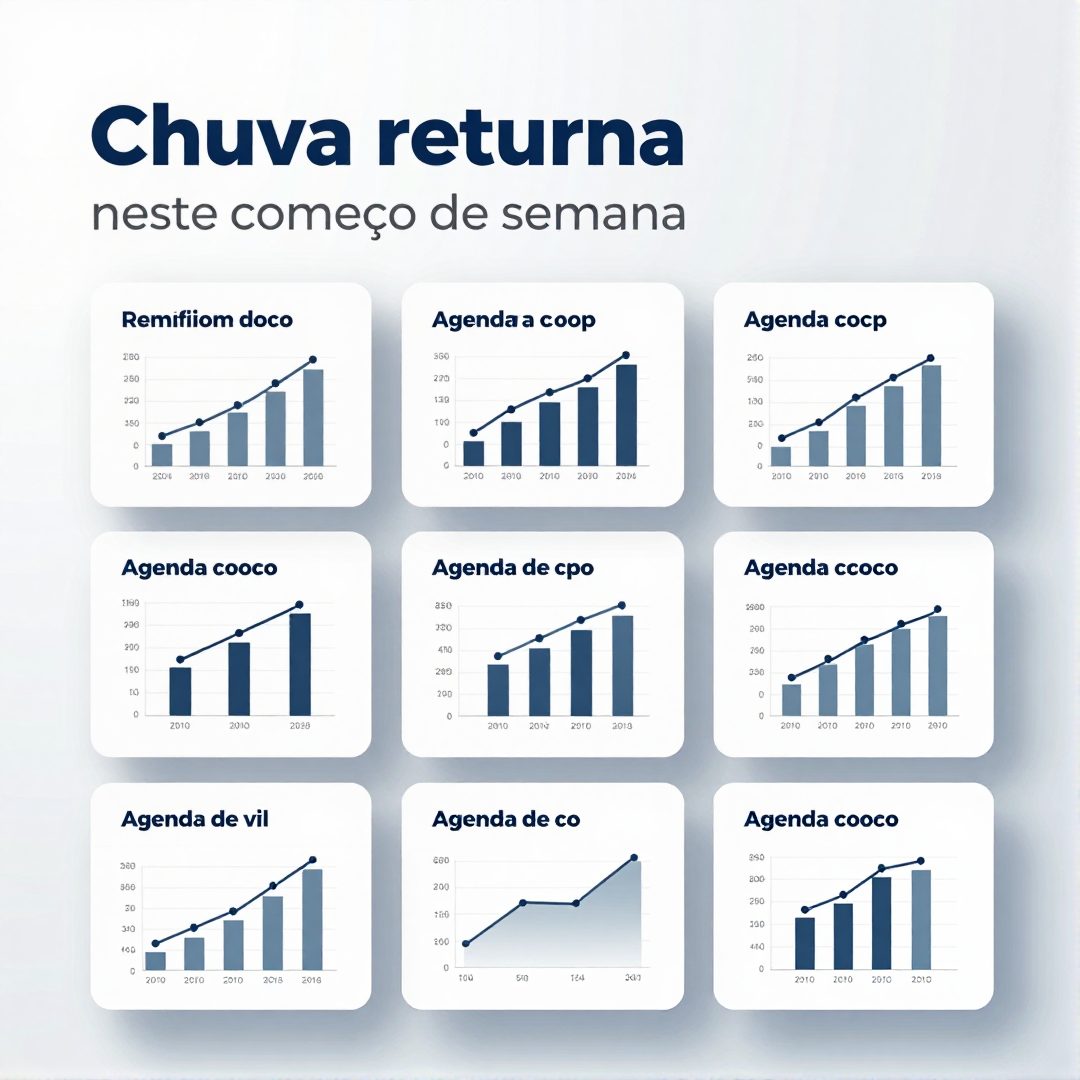 Infográfico - Chuva retorna neste começo de semana e redefine agenda de viagens nas capitais