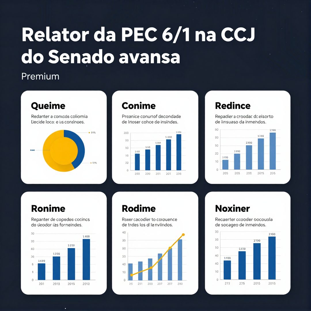 Infográfico - Relator da PEC 6/1 na CCJ do Senado avança com texto sobre mudanças eleitorais: o que muda para brasileiros