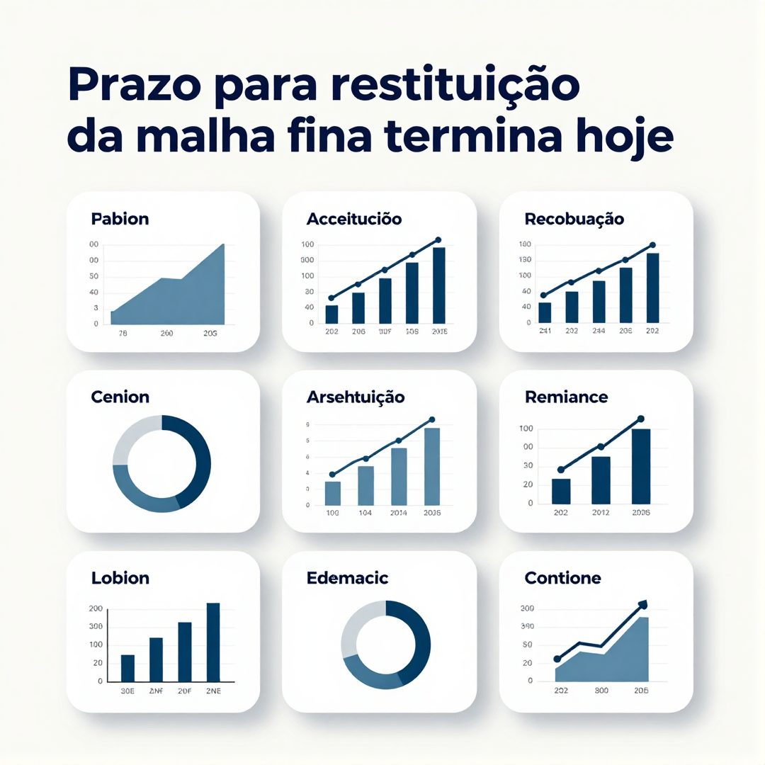 Infográfico - Prazo para restituição da malha fina termina hoje; confira situação atualizada dos contribuintes beneficiados