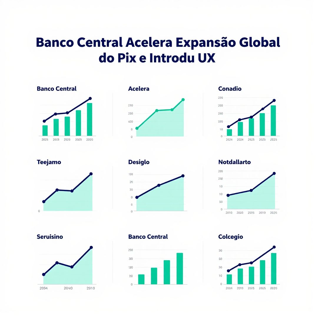 Infográfico - Banco Central Acelera Expansão Global do Pix e Introduz Nova Forma de Garantia de Crédito
