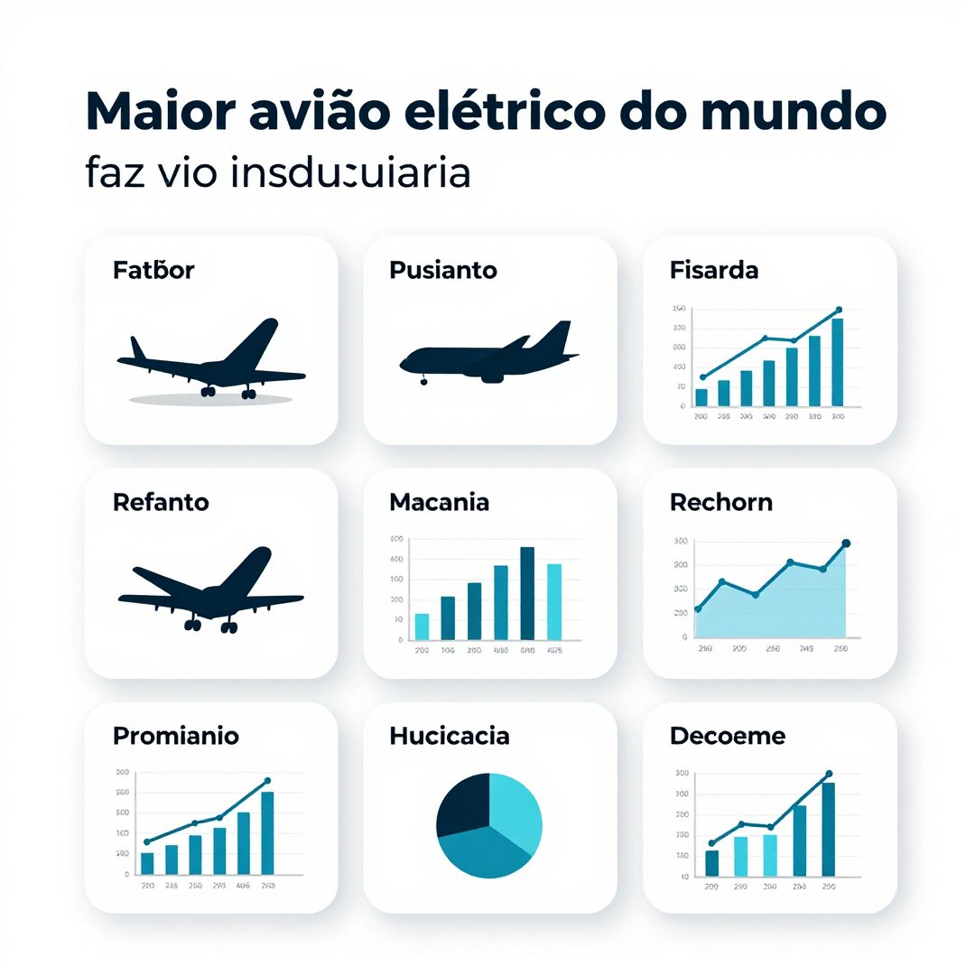 Infográfico - Maior avião elétrico do mundo faz voo inaugural gastando apenas cinco dólares em energia limpa