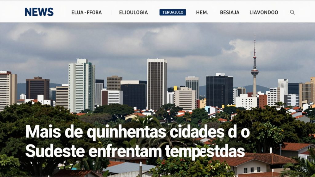 Região que concentra mais de 550 cidades entra na rota de perigo para tempestades intensas de 100 mm e granizo