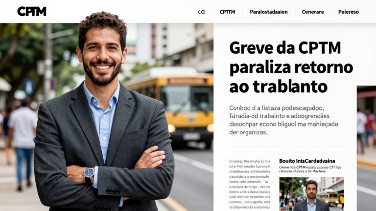 Greve da CPTM paralisa retorno ao trabalho e desorganiza a vida dos paulistas