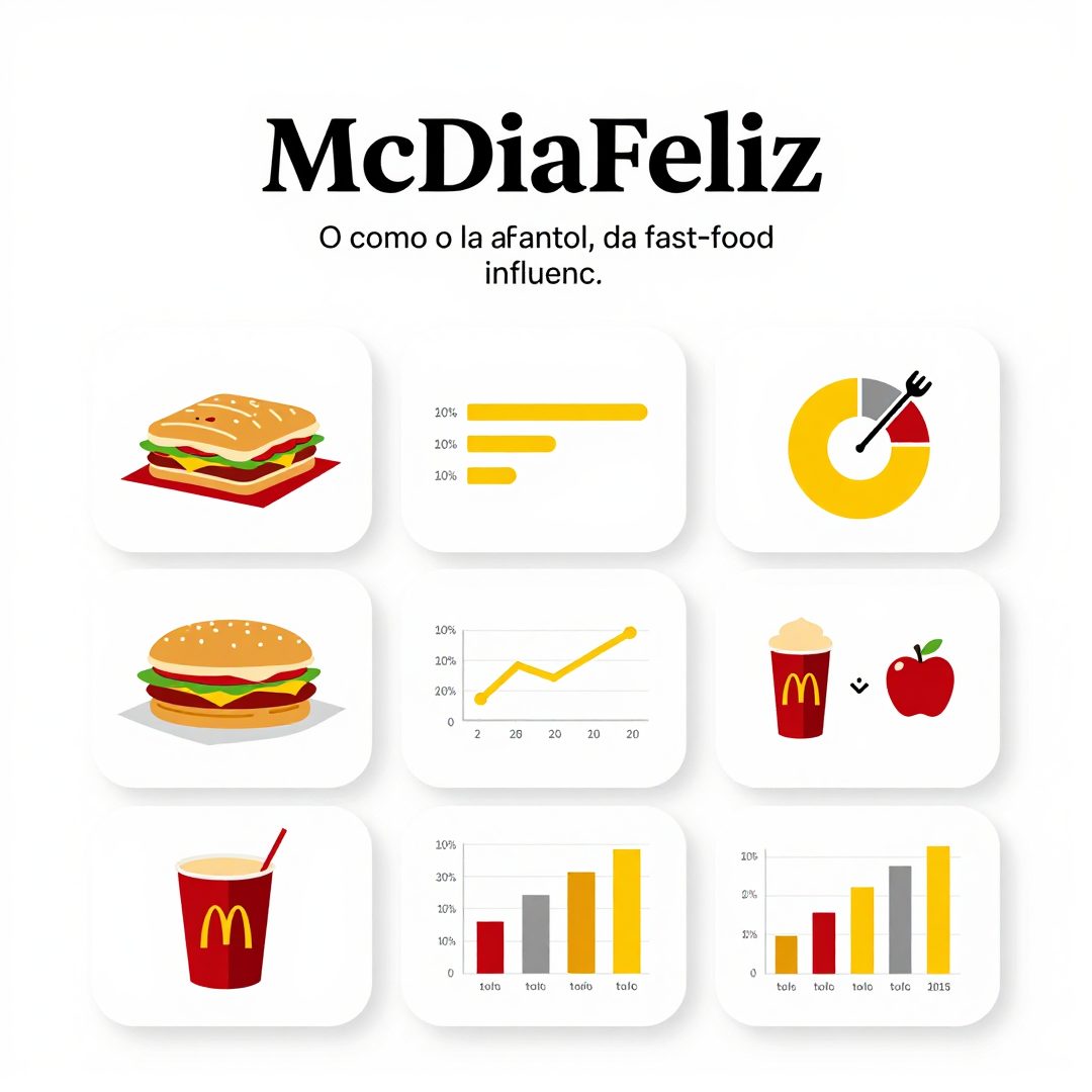 Infográfico - McDiaFeliz: como o combo infantil da rede fast-food influencia os hábitos alimentares de famílias brasileiras