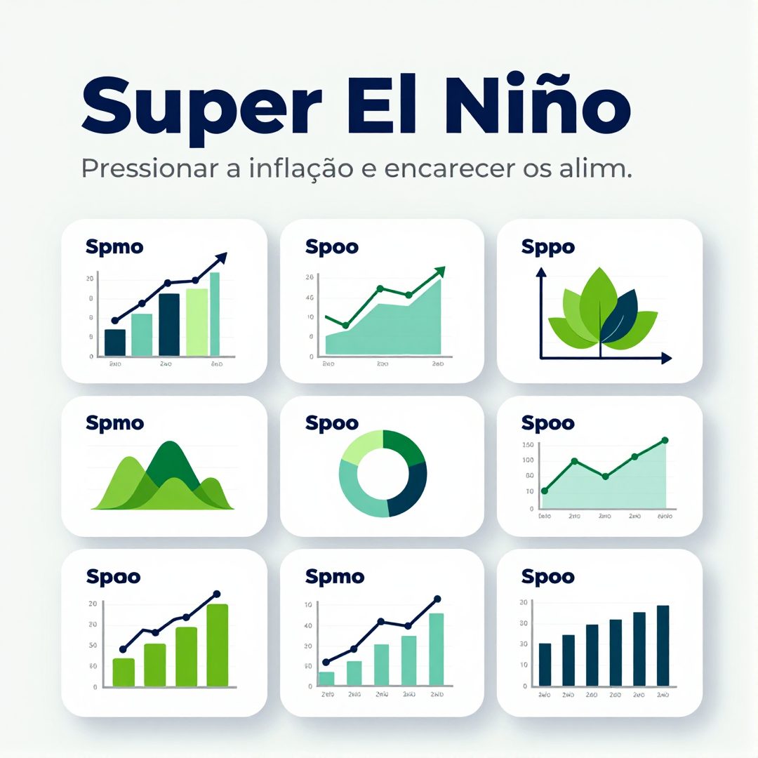 Infográfico - Super El Niño deve pressionar a inflação e encarecer os alimentos no Brasil inteiro