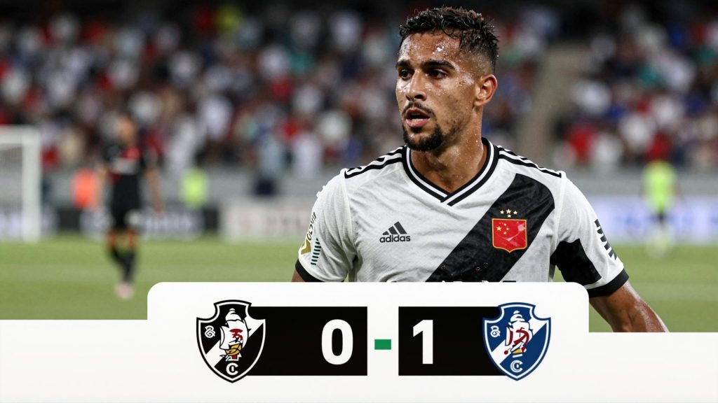 Vasco vence o Olímpia por quatro a um e consolida vaga nas quartas da Sul-Americana