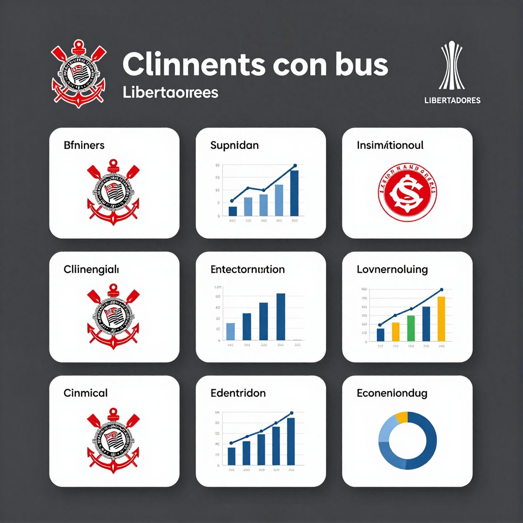 Infográfico - Corinthians enfrenta o Internacional pela Libertadores e busca classificação