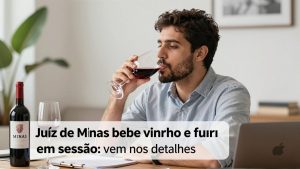 Juíz de Minas bebe vinho e fuma em sessão; veja os detalhes do processo judicial