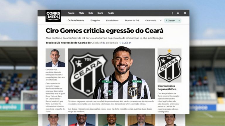Ciro Gomes critica regressão do Ceará e compara atual cenário ao ‘pior dos velhos tempos dos coronéis’