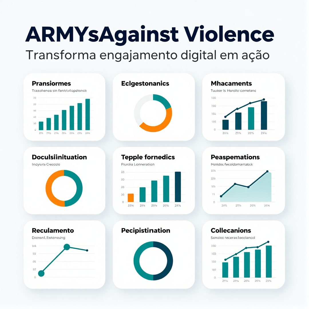 Infográfico - ARMYsAgainstViolence transforma engajamento digital em ação real pelas ruas do Brasil e mobiliza fãs
