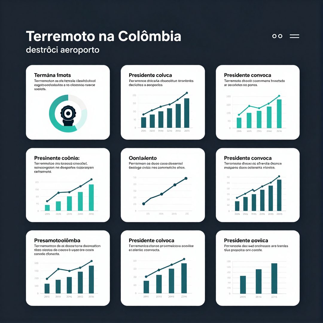 Infográfico - Terremoto na Colômbia destrói aeroporto e presidente convoca gabinete de crise