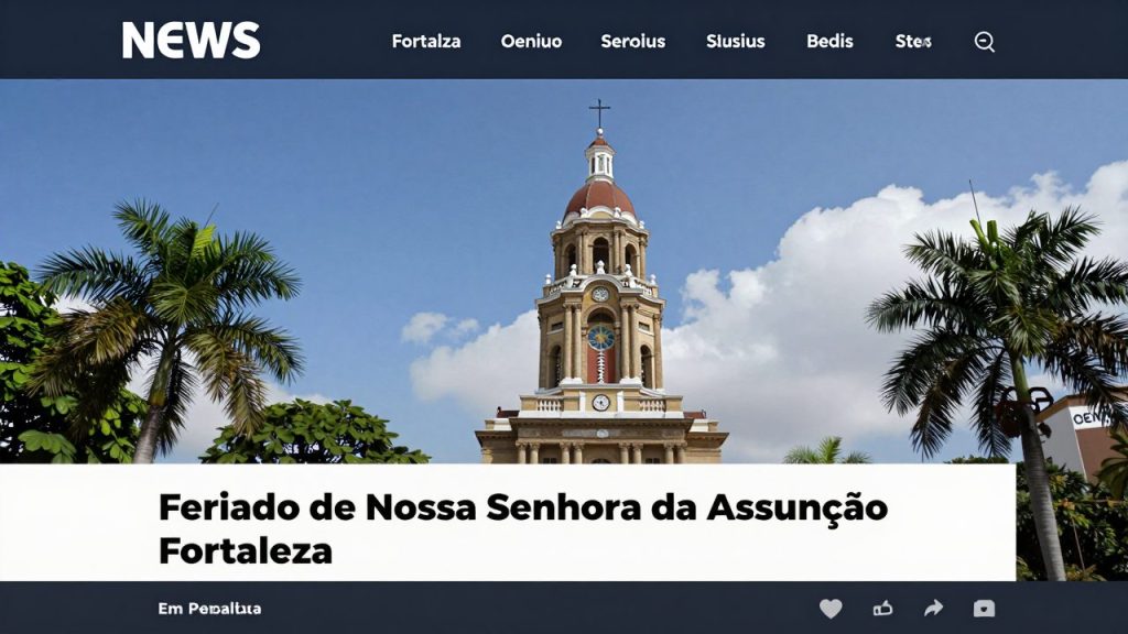 Feriado de Nossa Senhora da Assunção em Fortaleza: o que abre e fecha no dia 15 de agosto
